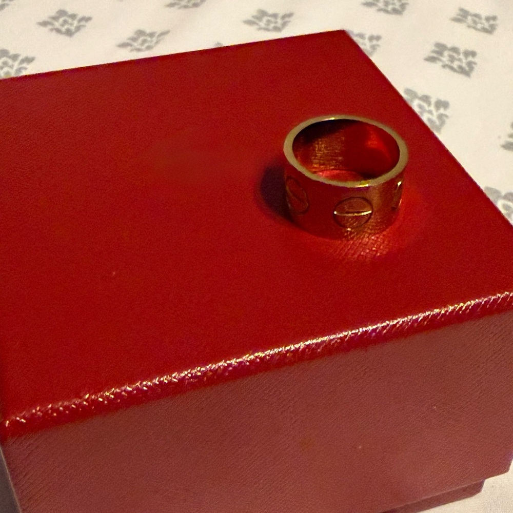 Large Love Ring